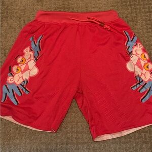 Pink panther miami heat shorts size M
